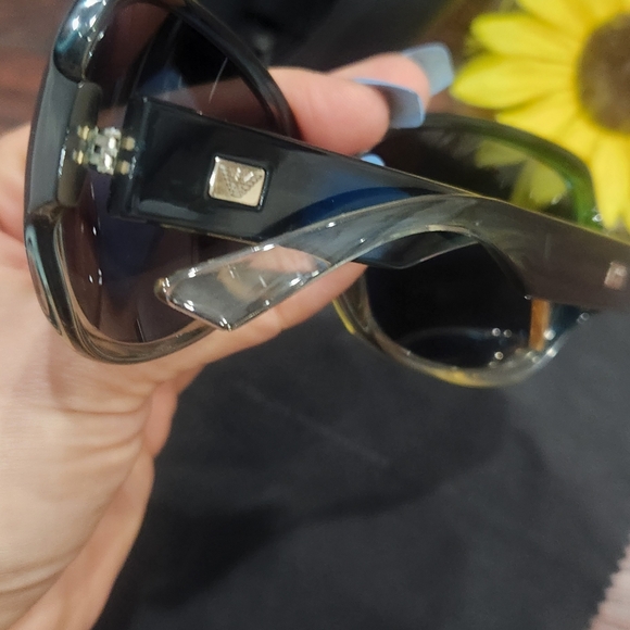 EMPORIO ARMANI Chic Black BIG  Sunglasses